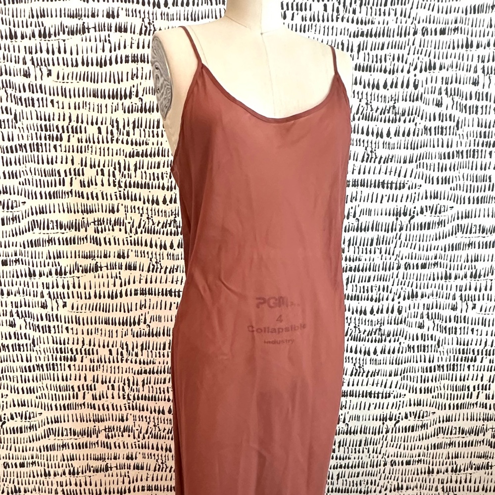 Mes Demoiselles Paris Silk Floral Metallic 'Paturage' Maxi Dress Size FR 38/US M - Picture 11 of 11